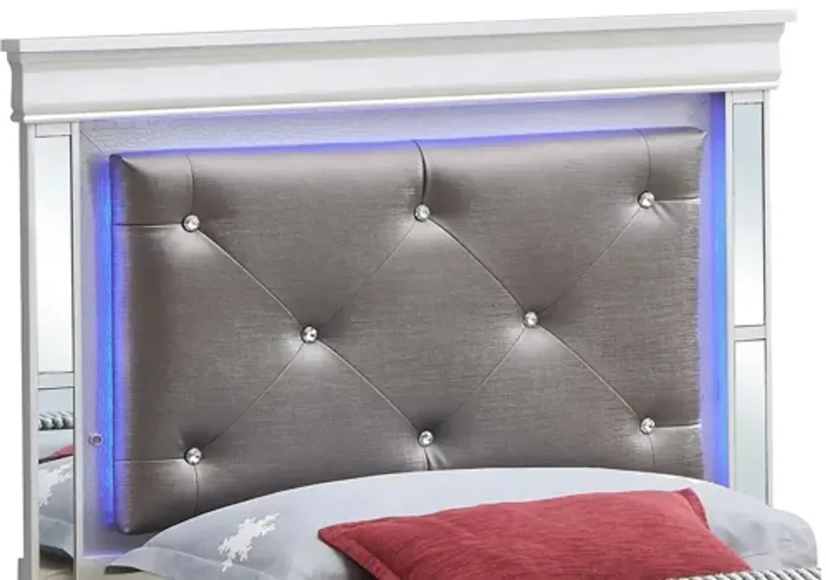 Verona Twin Bed w/ LED Lighting