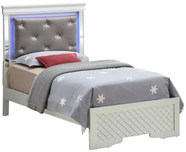 Verona Twin Bed w/ LED Lighting