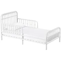 Little Seeds Monarch Hill Ivy Metal Toddler Bed in White by DOREL HOME FURNISHINGS