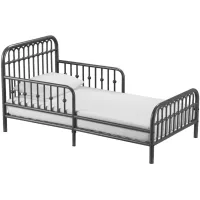 Little Seeds Monarch Ivy Metal Toddler Bed in Graphite Grey by DOREL HOME FURNISHINGS