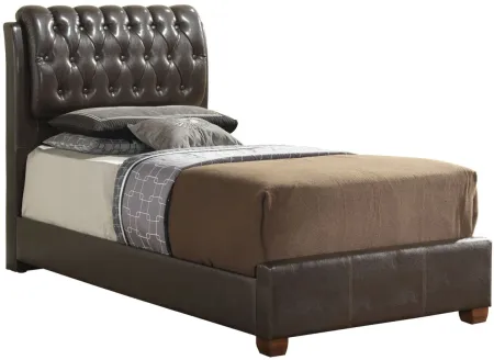 Marilla Upholstered Bed in Cappuccino by Glory Furniture