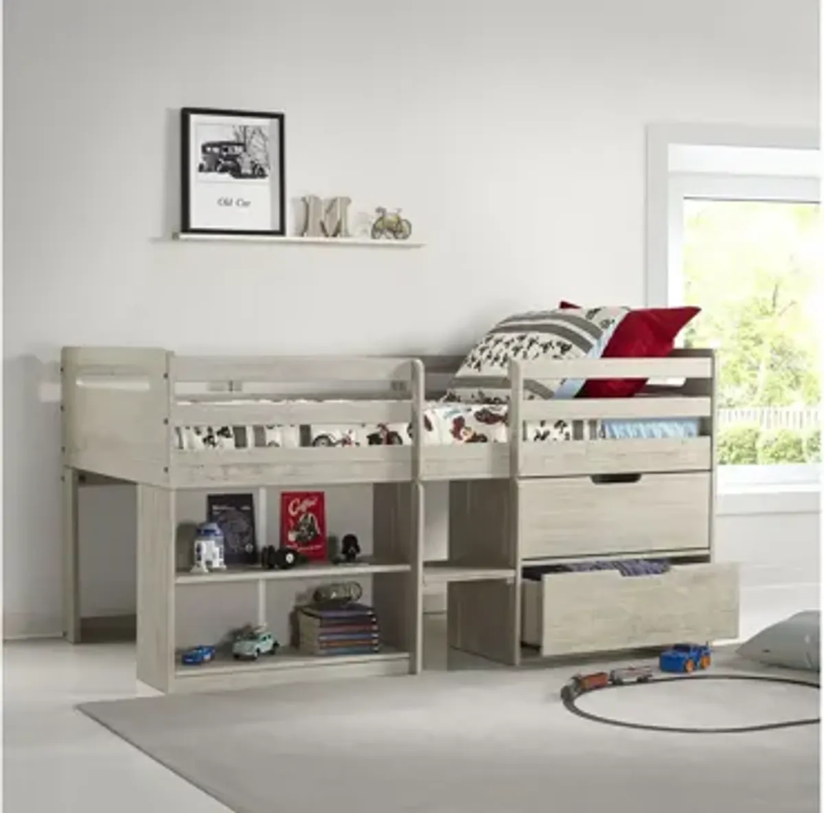 Handles Low Loft Bed