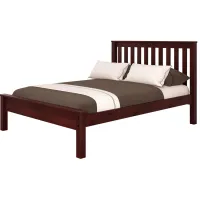Contempo Bed in Brown by Donco Trading