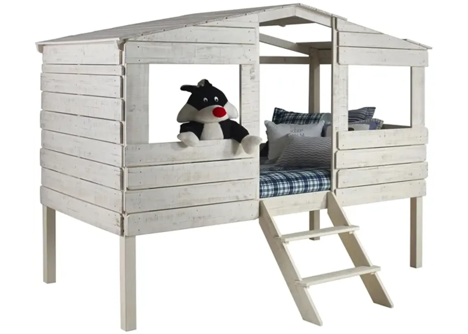 Beach House Tree Low Loft Bed