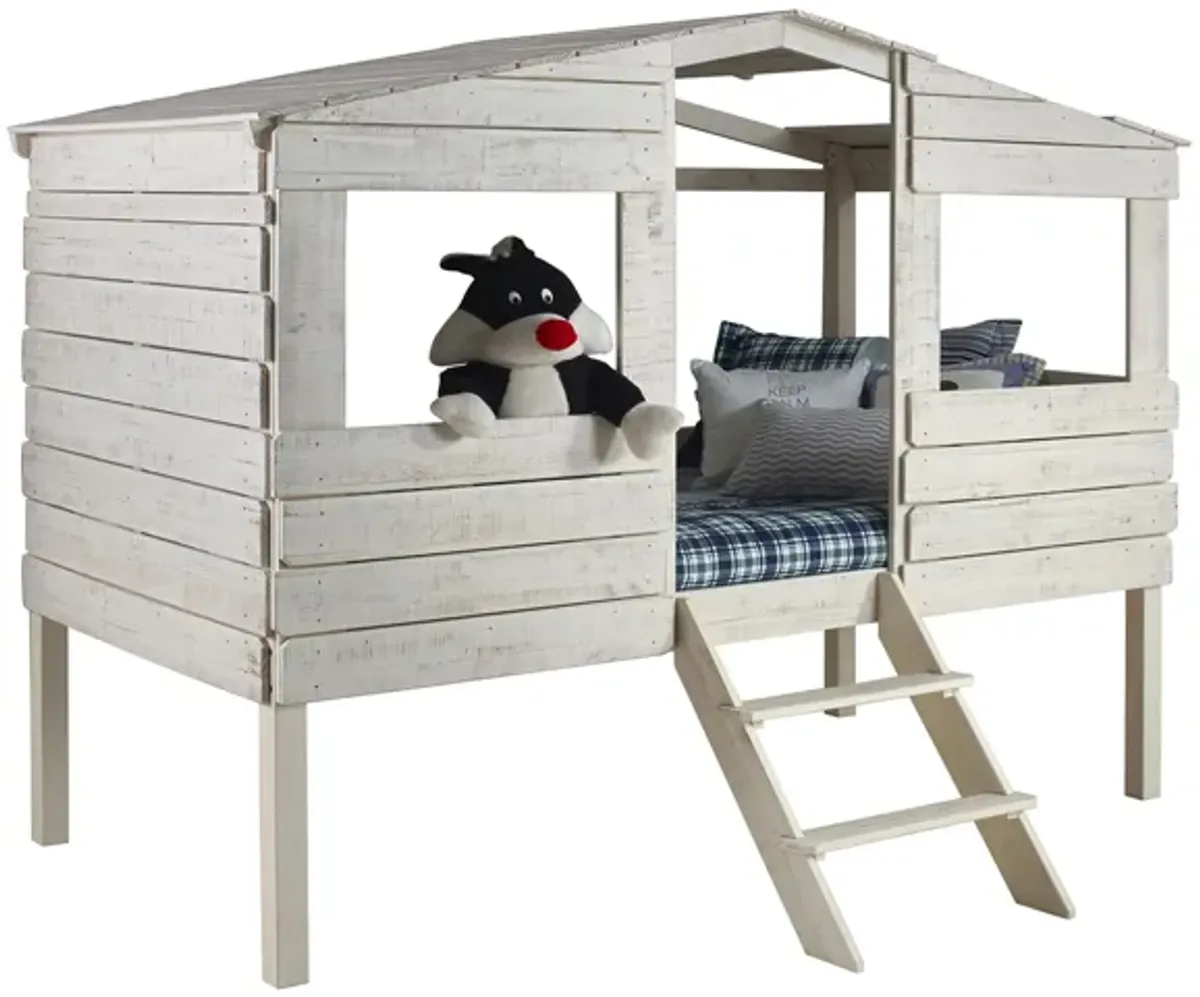 Beach House Tree Low Loft Bed