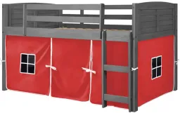 Antique Gray with Red Tent color