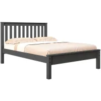 Contempo Mission Bed in Dark Gray by Donco Trading