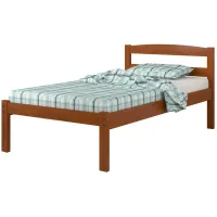 Econo Scandinavian Bed in Espresso by Donco Trading