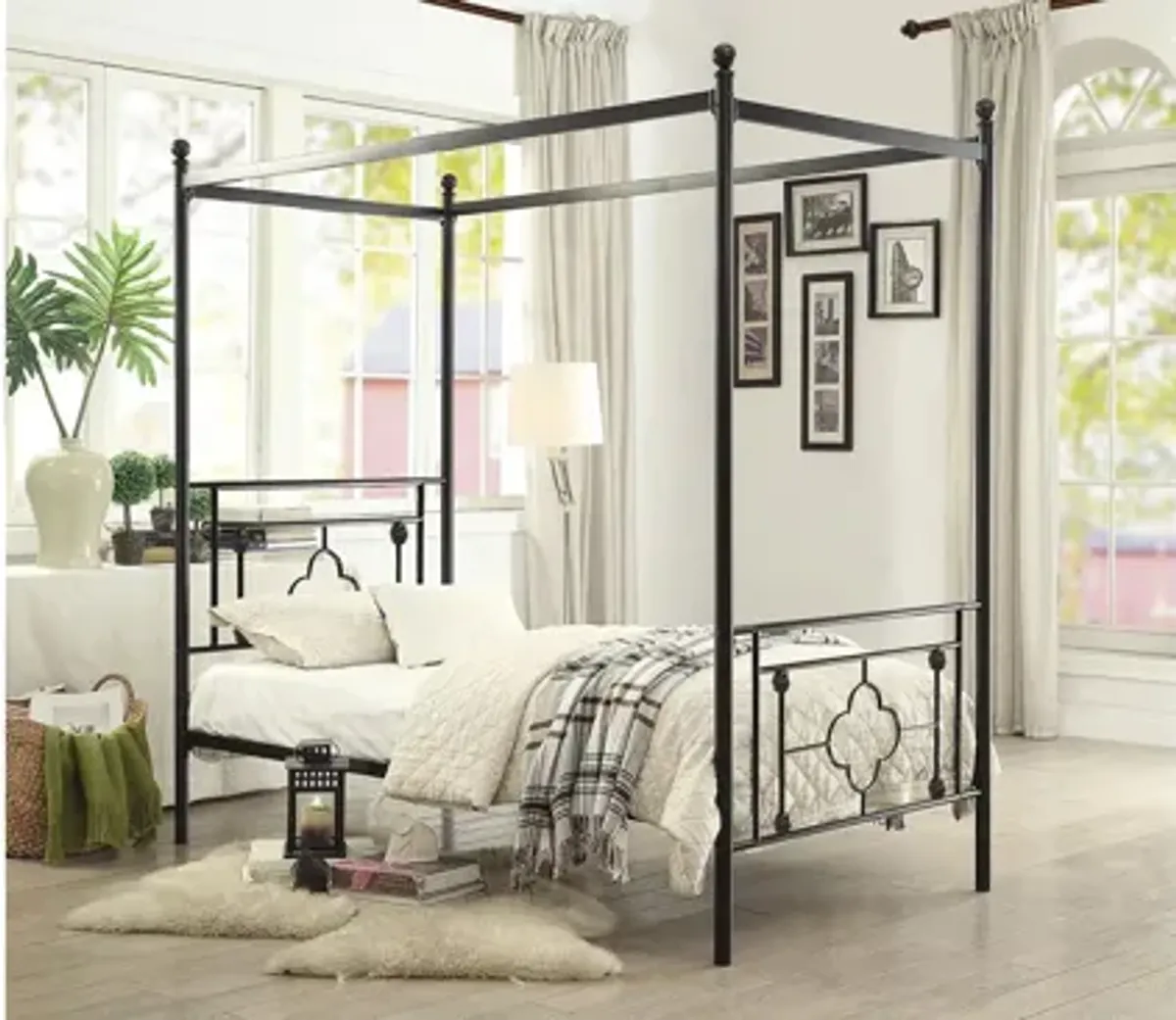 Grayton Canopy Platform Bed