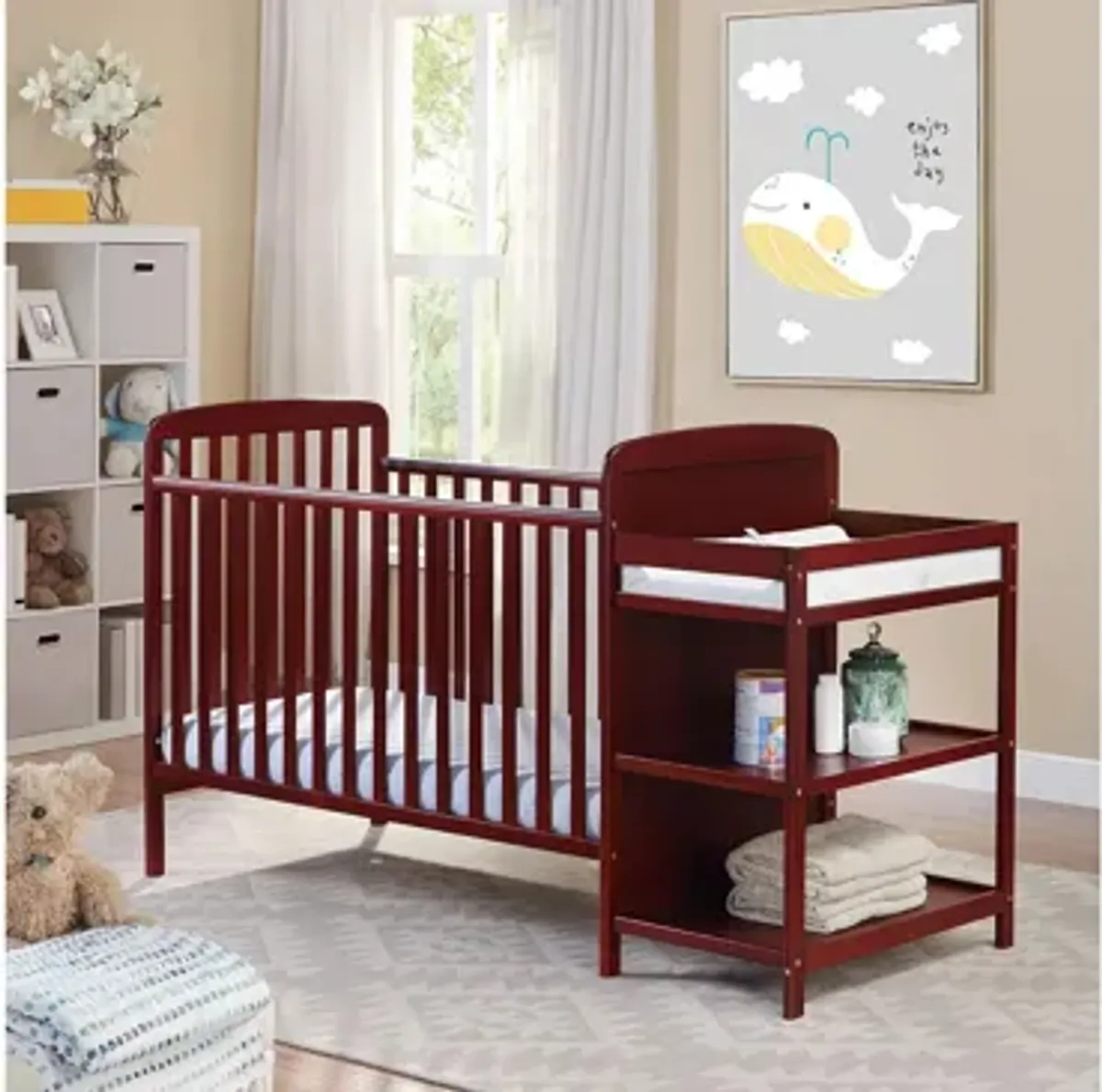 Ramsey 3-in-1 Convertible Crib & Changer