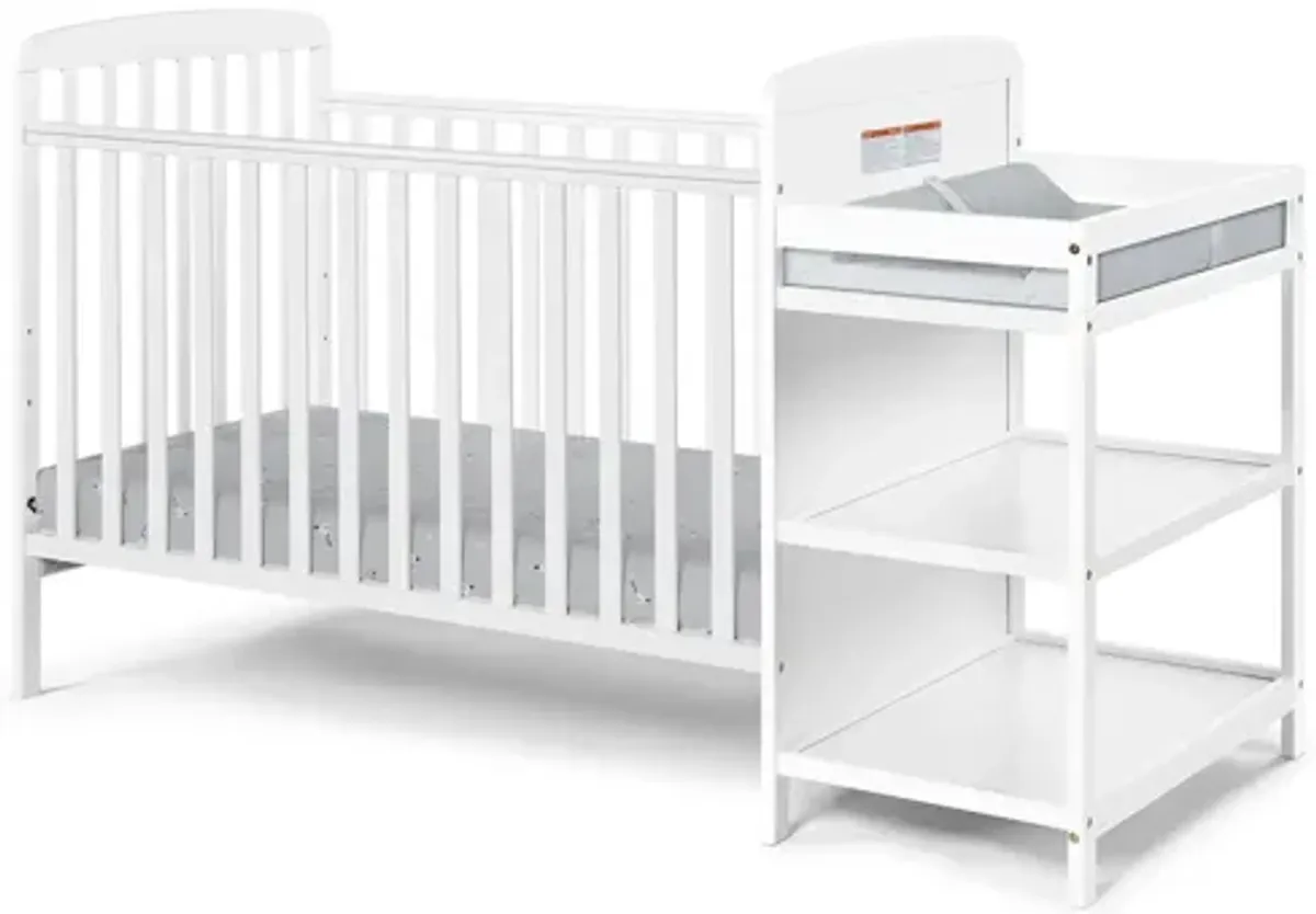 Ramsey 3-in-1 Convertible Crib & Changer