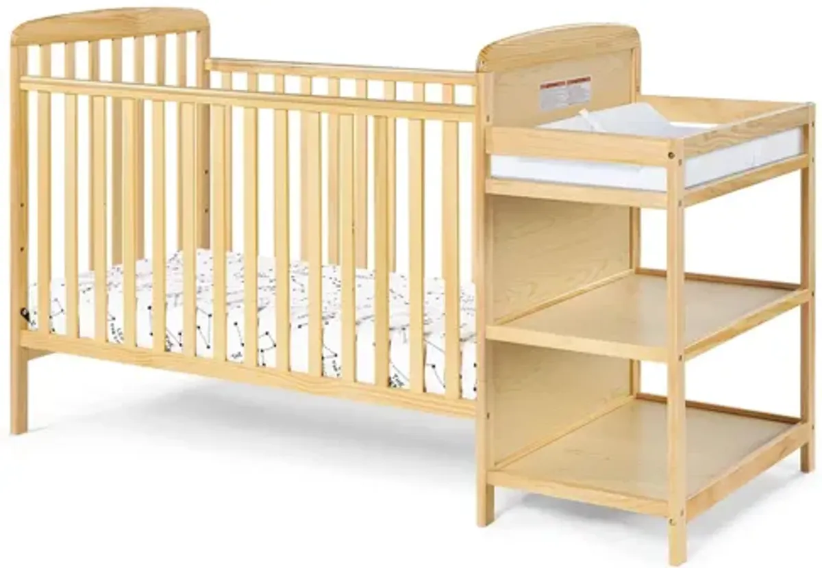 Ramsey 3-in-1 Convertible Crib & Changer