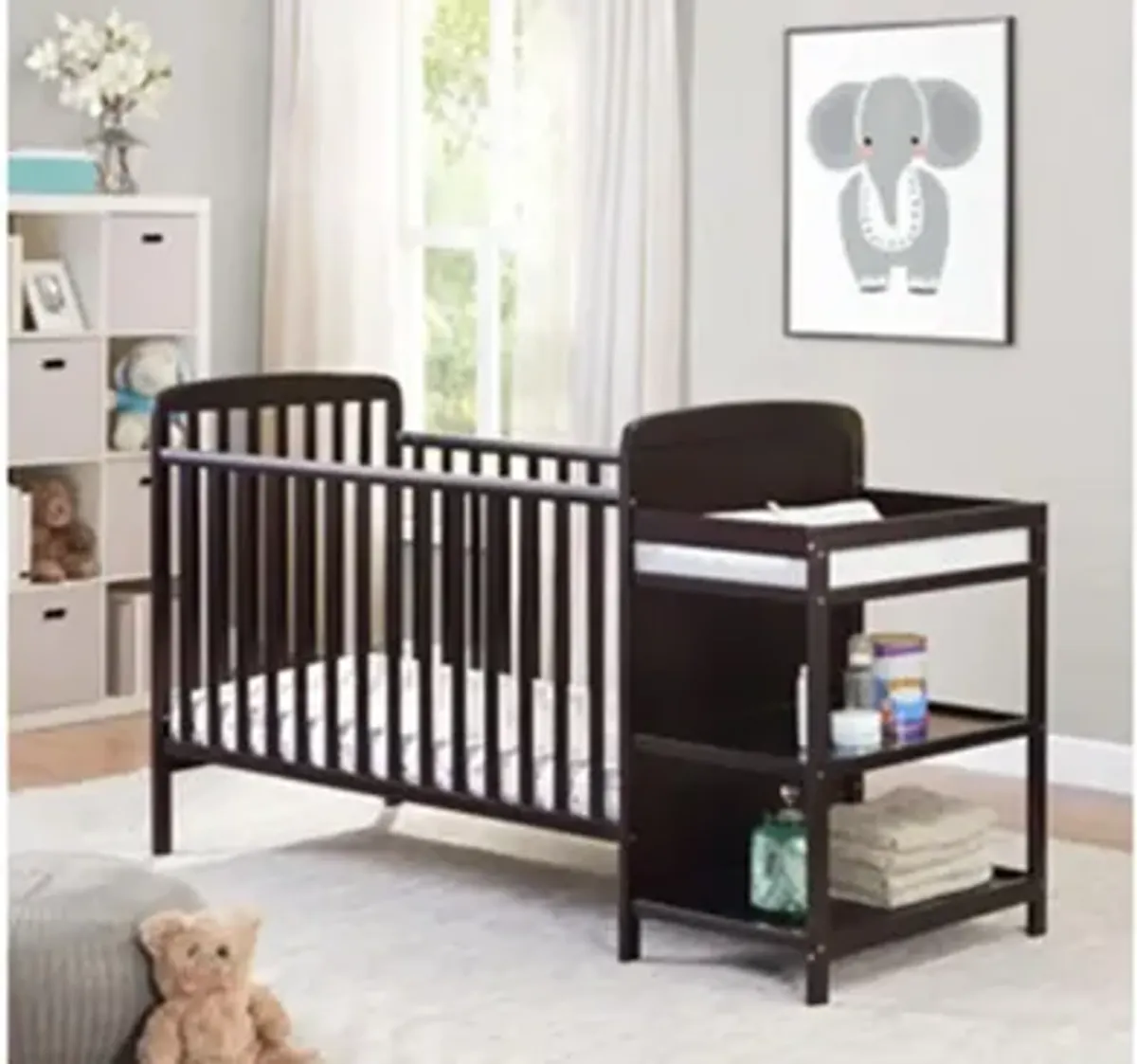 Ramsey 3-in-1 Convertible Crib & Changer