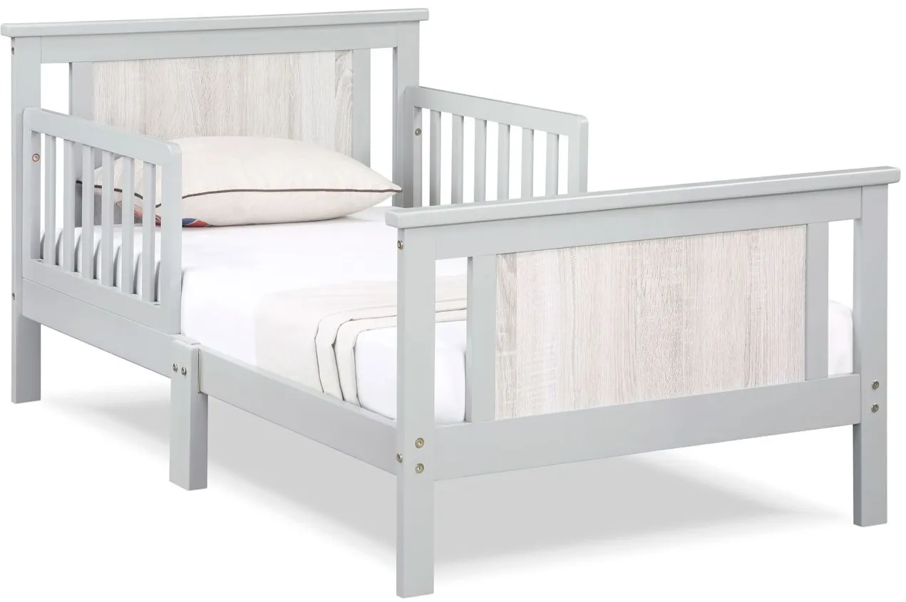 Connelly Toddler Bed in Gray/Rockport Gray by Heritage Baby