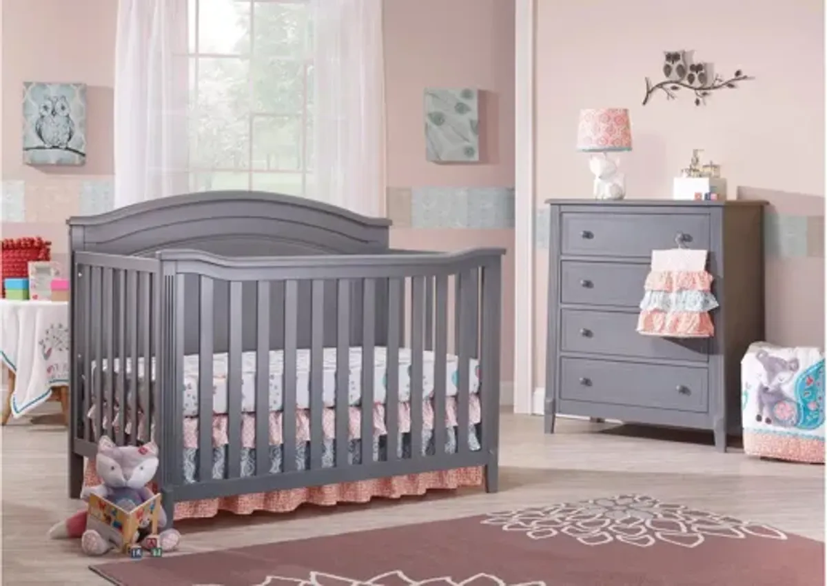 Berkley Round Top Panel Crib