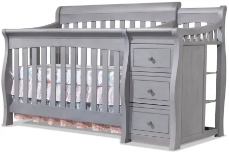 Princeton Elite Crib & Changer in Weathered Gray by Sorelle Furniture