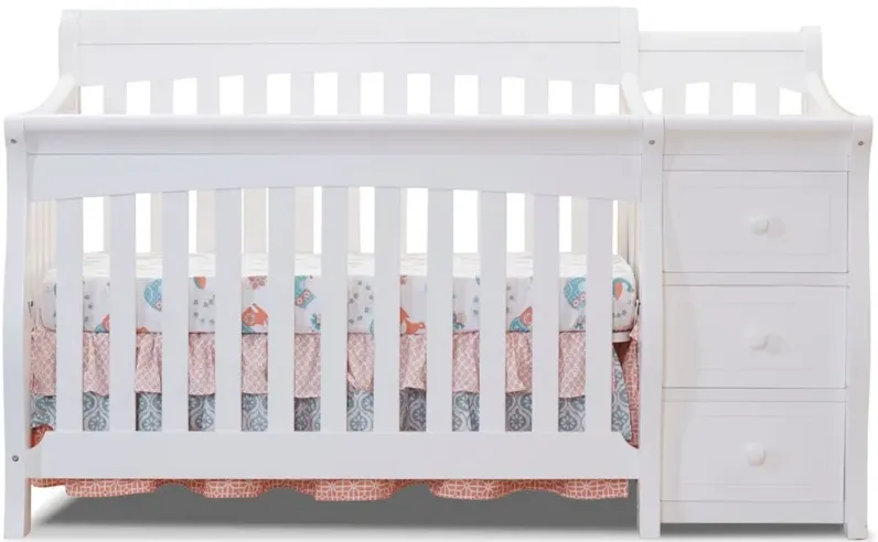 Princeton Elite Crib & Changer in White by Sorelle Furniture