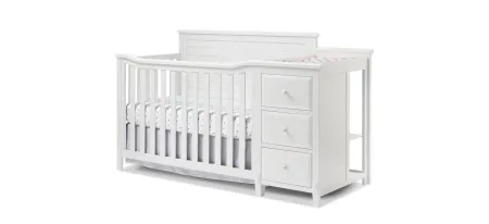 Berkley Panel Crib & Changer in White by Sorelle Furniture