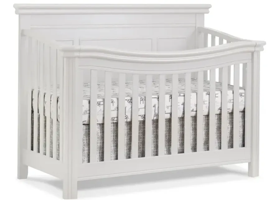 Finley Lux Flat Top Crib in White by Sorelle Furniture