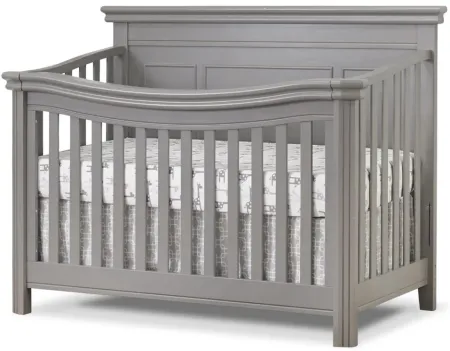 Finley Lux Flat Top Crib in Weathered Gray by Sorelle Furniture