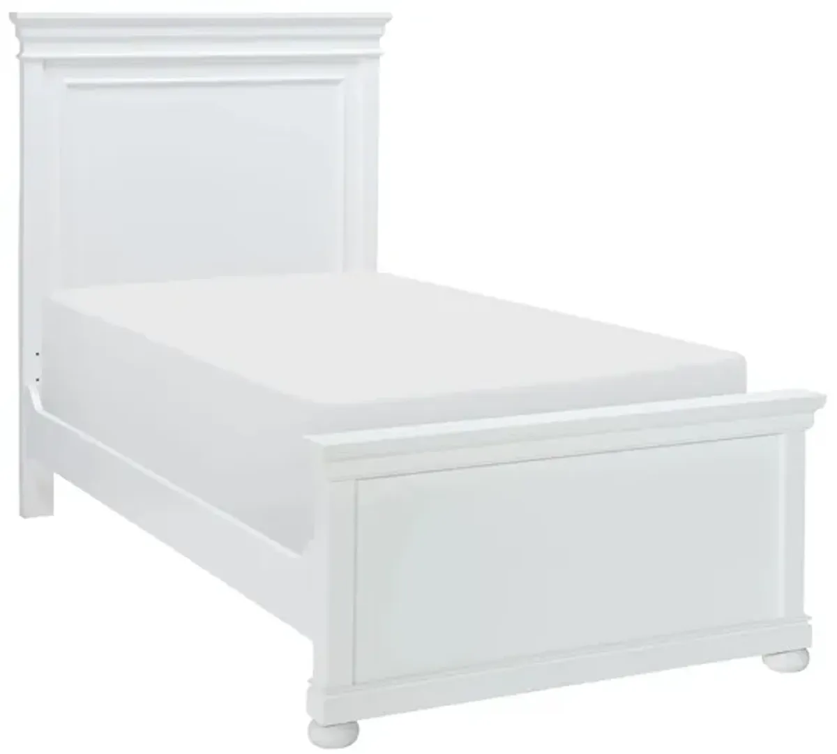 Canterbury Panel Bed in Natural White by Legacy Classic Furniture