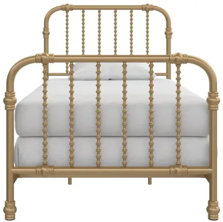 Little Seeds Monarch Hill Wren Metal Bed in Gold by DOREL HOME FURNISHINGS