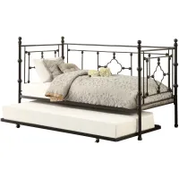 Kujawa Metal Daybed with Trundle