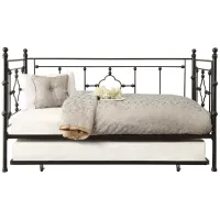 Kujawa Metal Daybed with Trundle