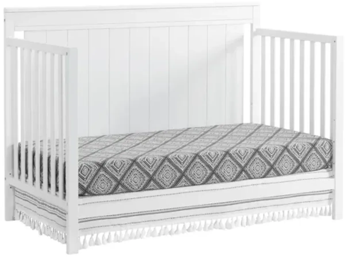 Lazio 4-in-1 Convertible Crib with Conversion Kit