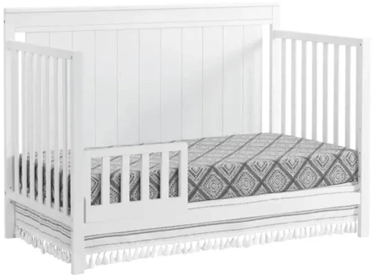 Lazio 4-in-1 Convertible Crib with Conversion Kit