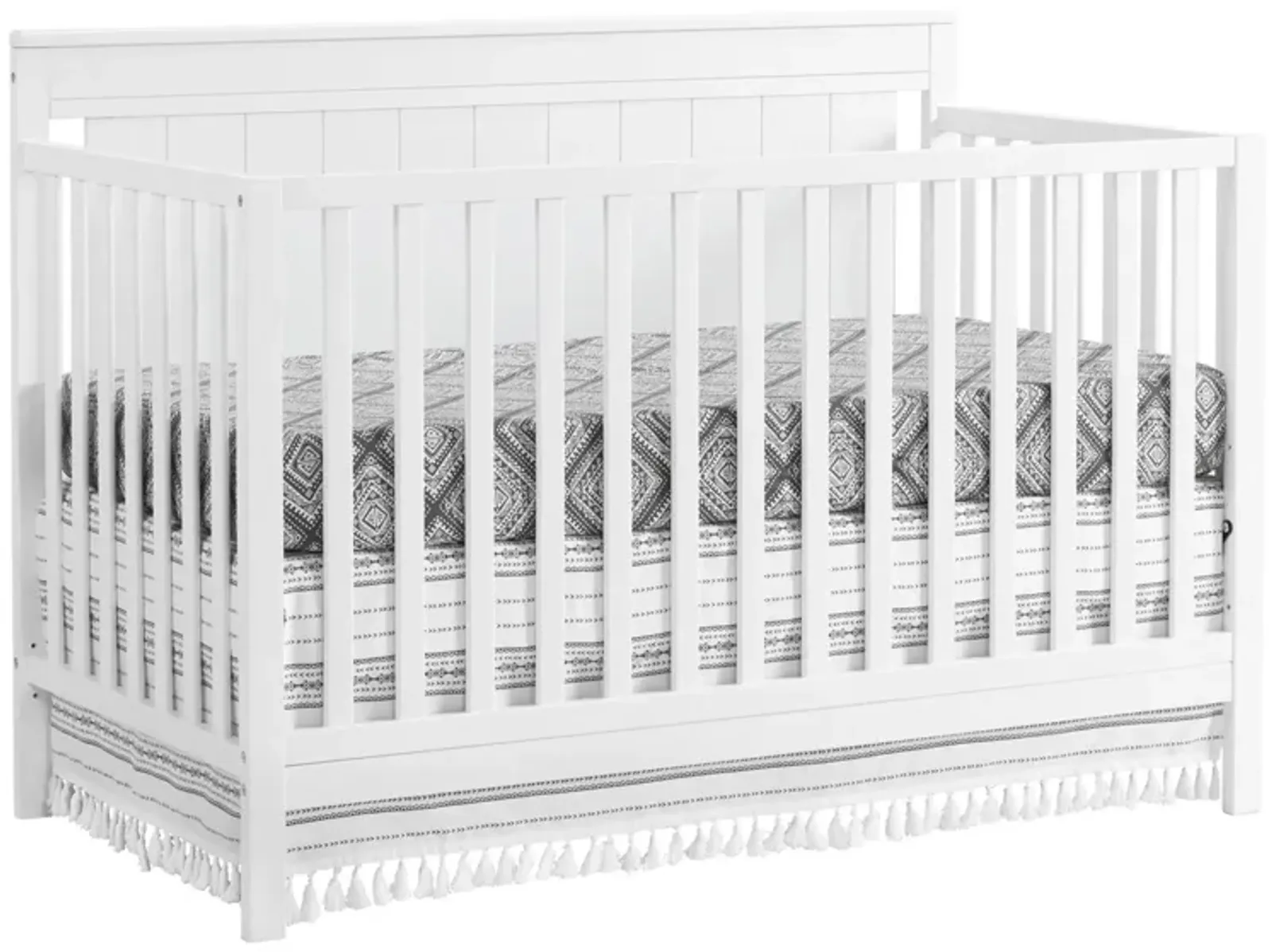 Lazio 4-in-1 Convertible Crib with Conversion Kit