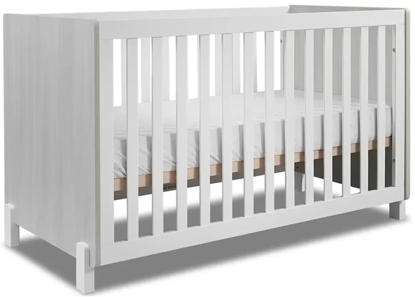 Pannello Crib in Grigio and White by Sorelle Furniture