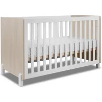 Pannello Crib in Nebbia and White by Sorelle Furniture