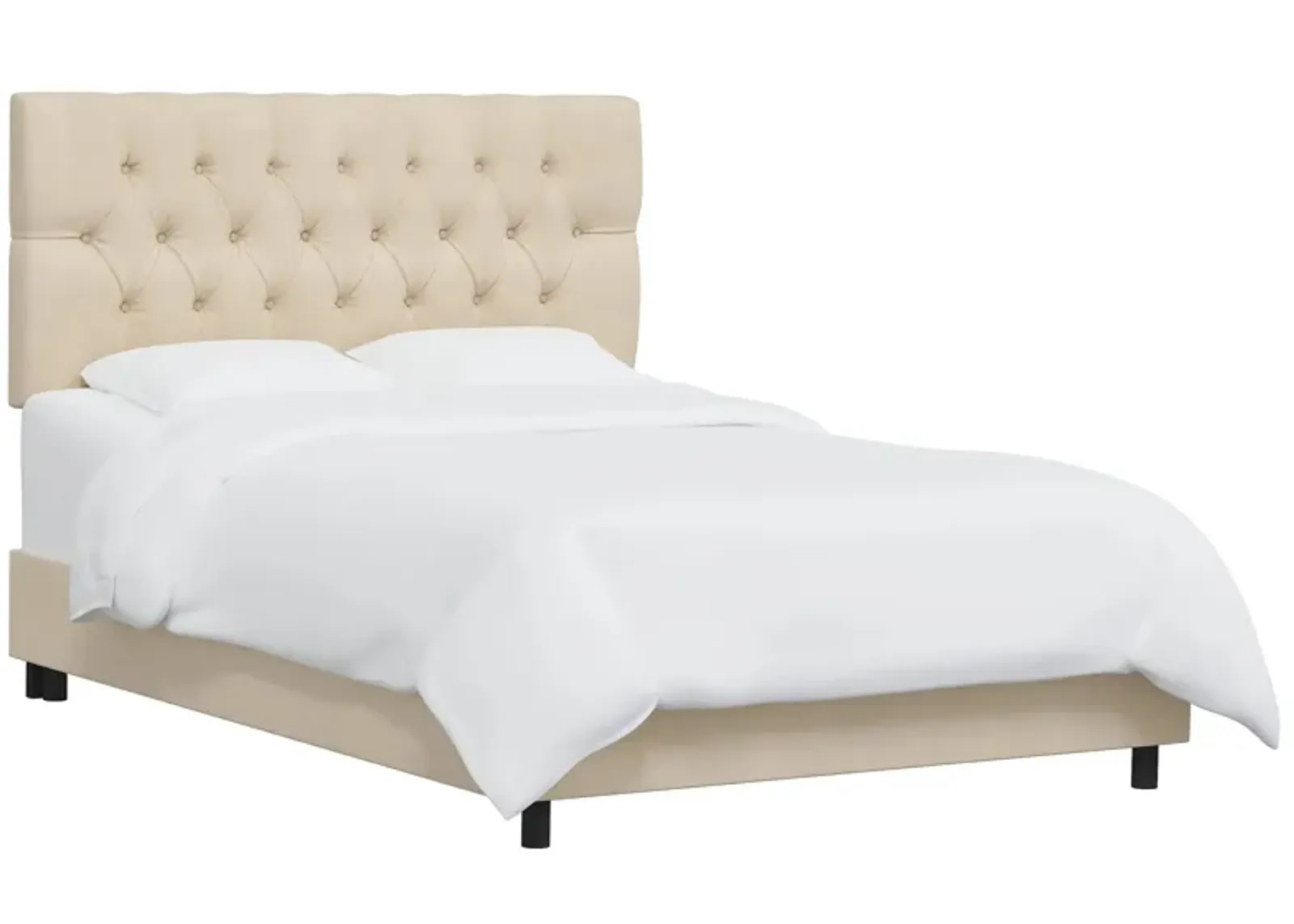 Blanchard Bed in Velvet Buckwheat by Skyline