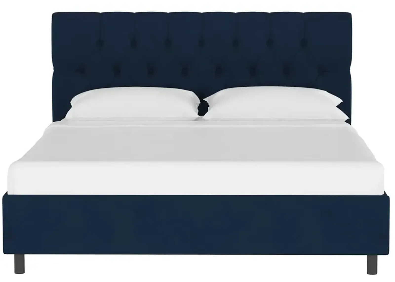 Blanchard Platform Bed in Velvet Ink by Skyline