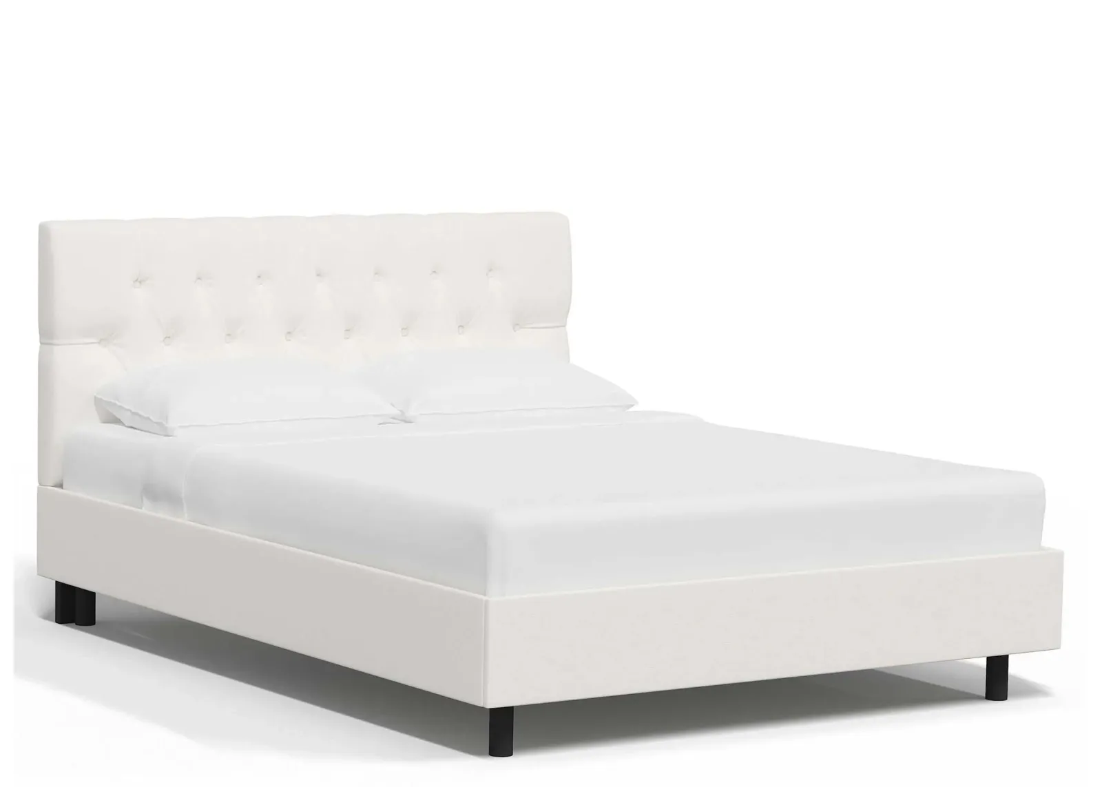 Blanchard Platform Bed in Zuma White by Skyline