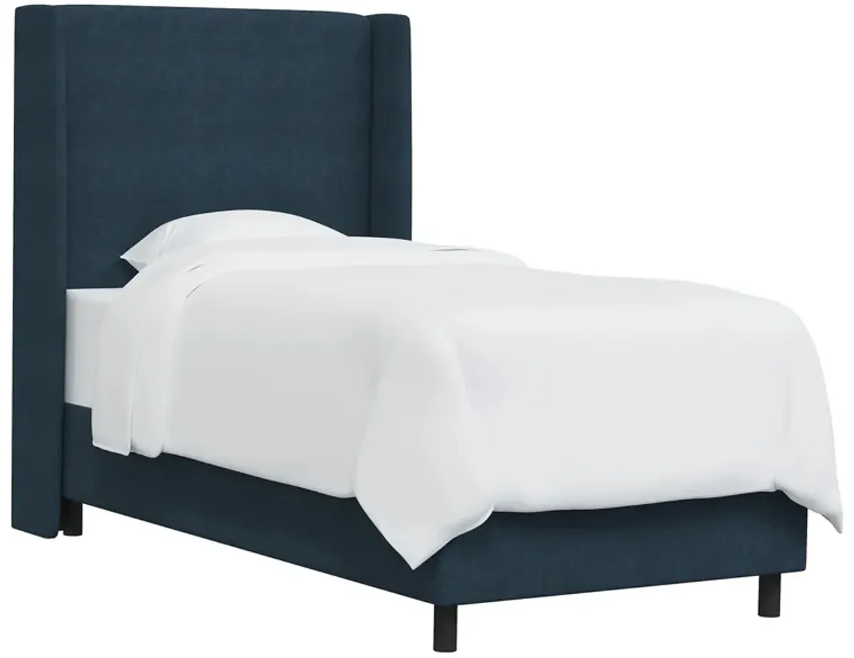 Ellison Bed in Zuma Navy by Skyline