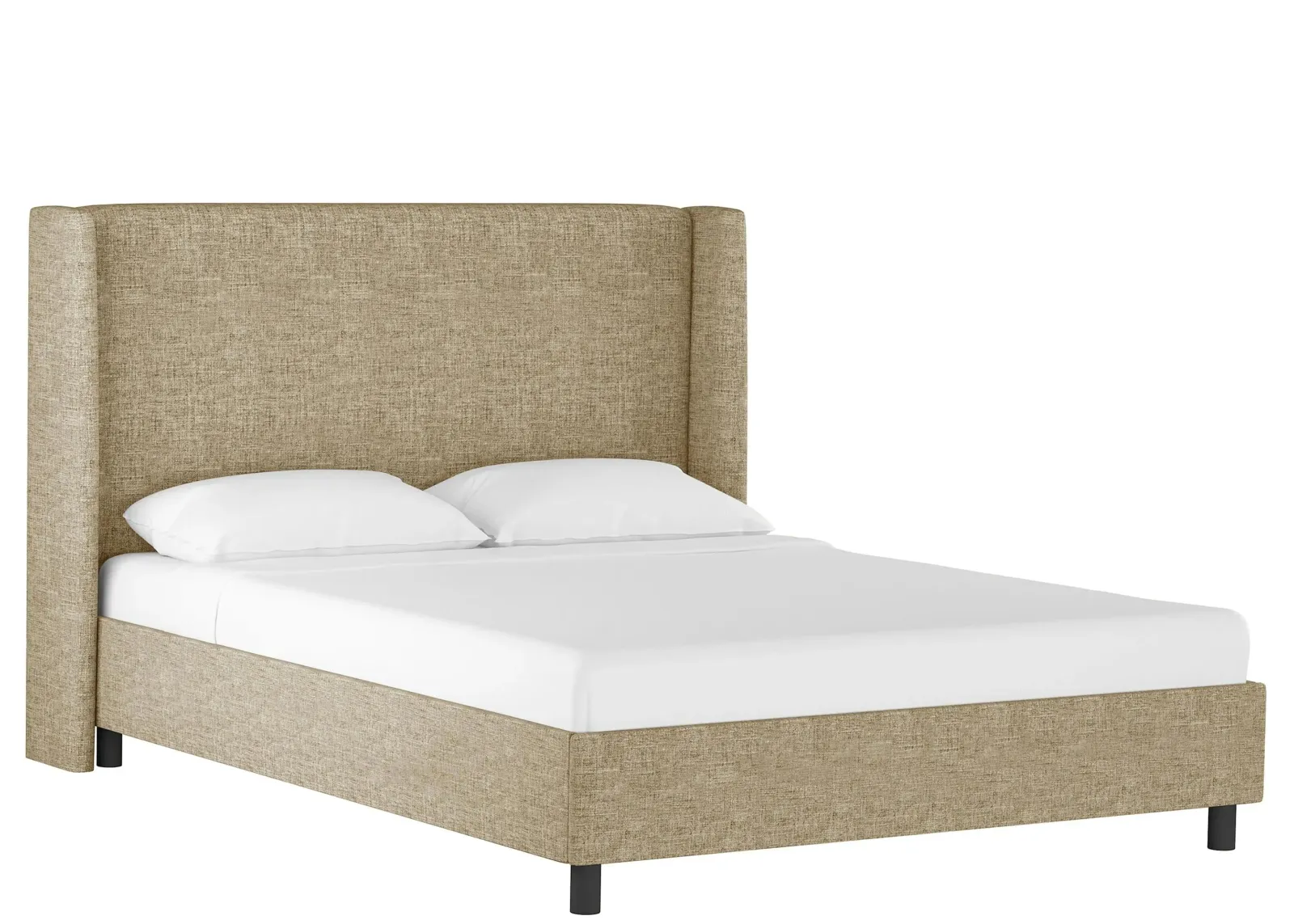 Ellison Platform Bed in Zuma Linen by Skyline