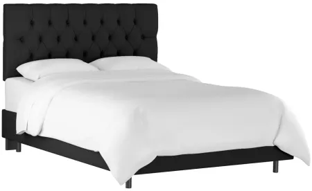 Blanchard Bed in Linen Black by Skyline