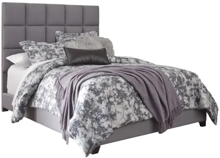 Dolante Upholstered Bed in Gray by Ashley Furniture