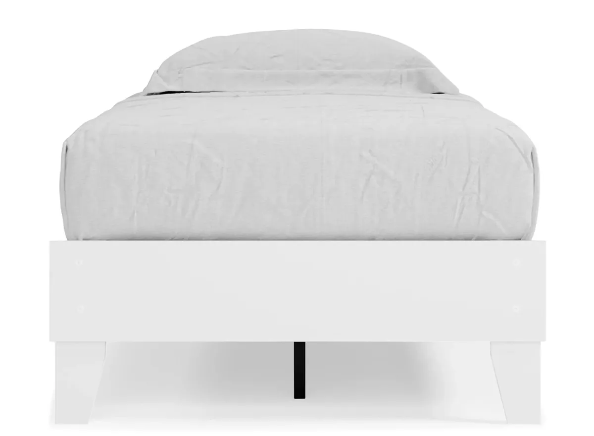 Piperton Platform Bed in White by Ashley Express