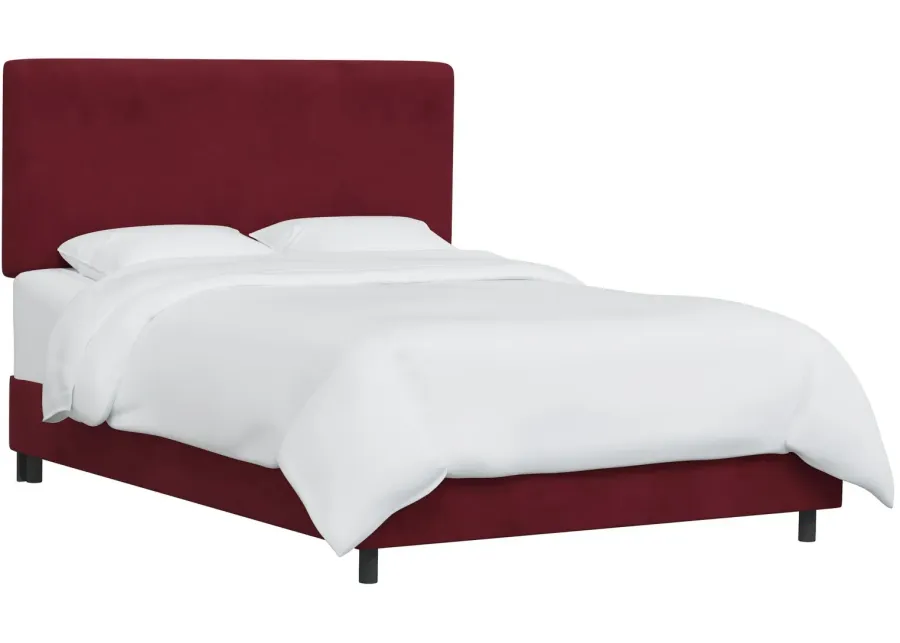 Valerie Bed in Velvet Berry by Skyline