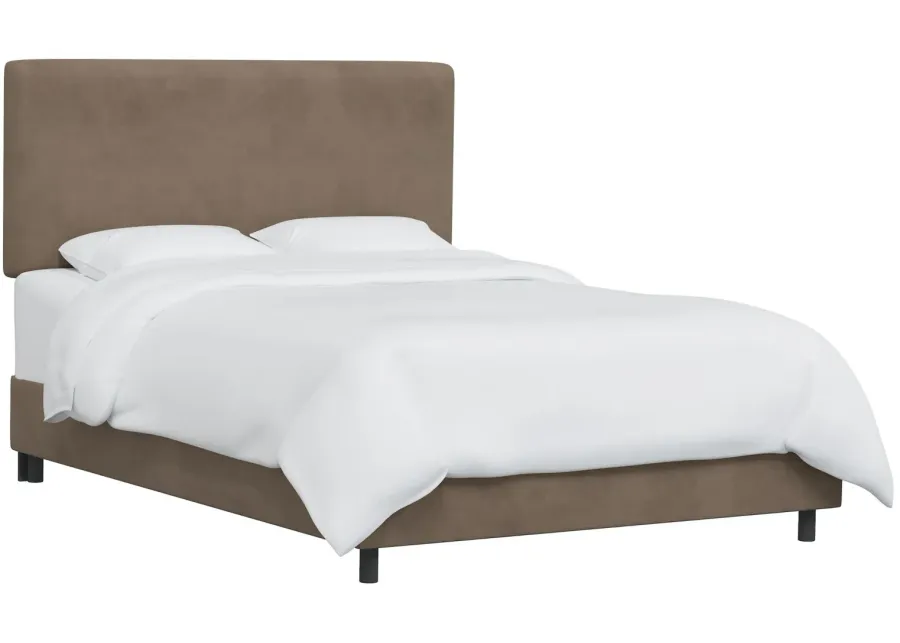 Valerie Bed in Velvet Cocoa by Skyline