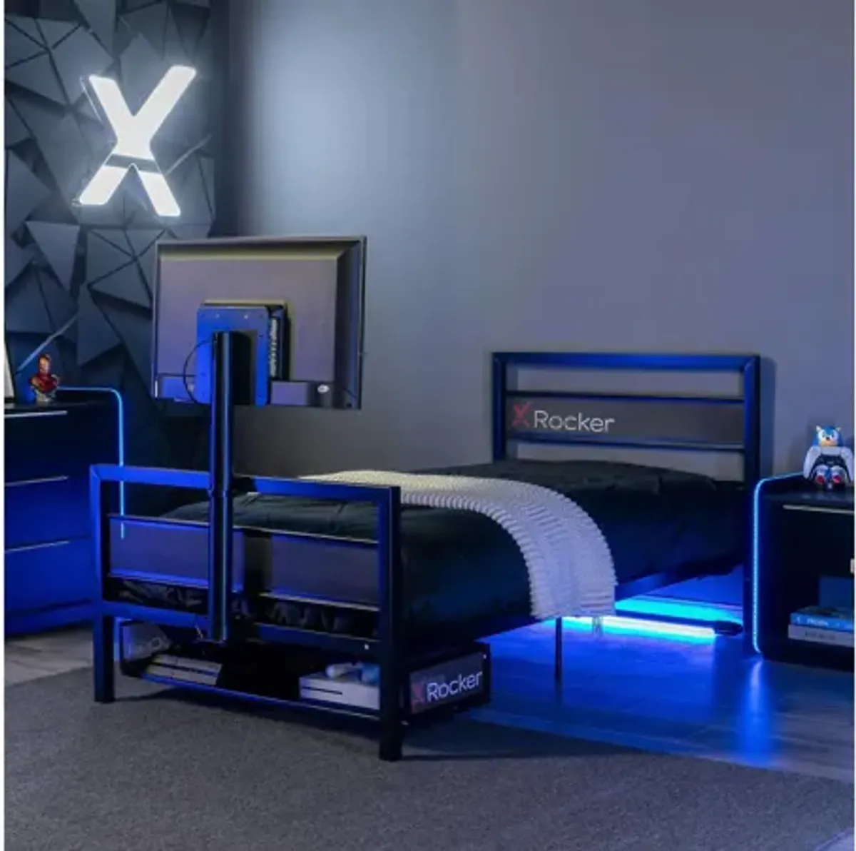 X Rocker Basecamp Gaming Bed