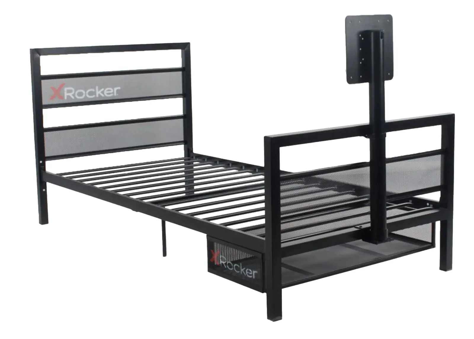 X Rocker Basecamp Gaming Bed in Black by Ace Casual Furniture