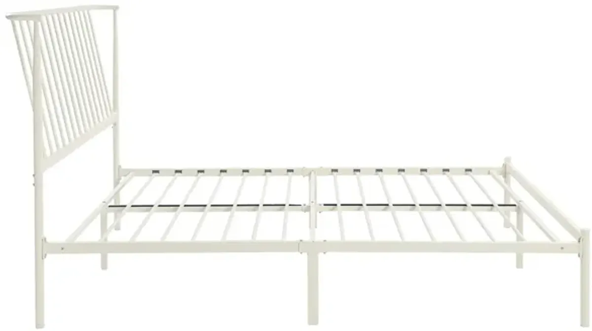 Fawn Twin Metal Platform Bed