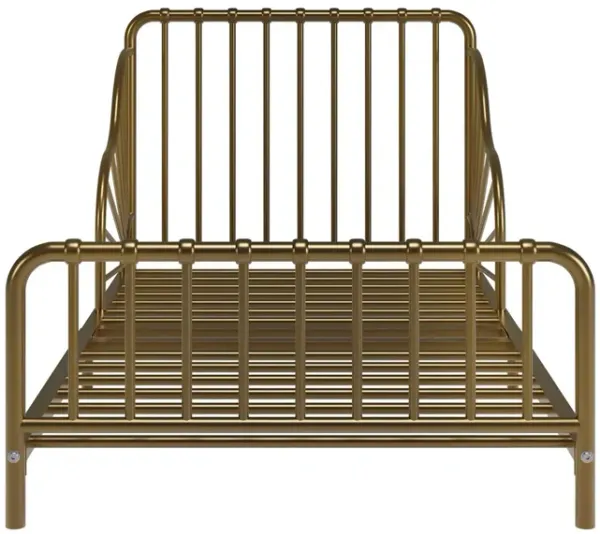 Quinn Whimsical Metal Toddler Bed