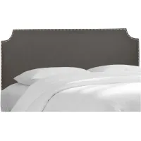 McGee Notched Nail Button Headboard