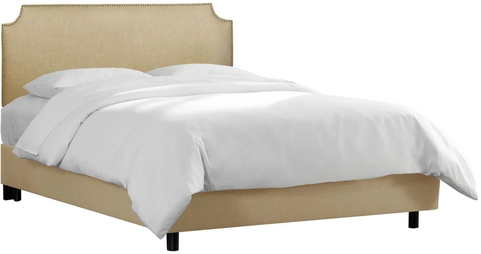 McGee Bed in Linen Sandstone by Skyline
