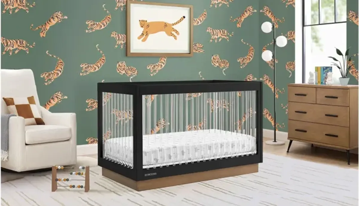 James Acrylic 4-in-1 Convertible Crib By Delta Children